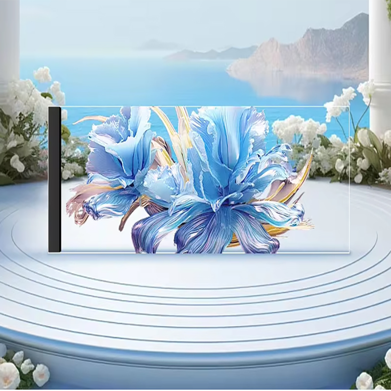 P6 P8 P10 Adhesive Transparent LED Film Flexible Screen For Glass Windows(图5)